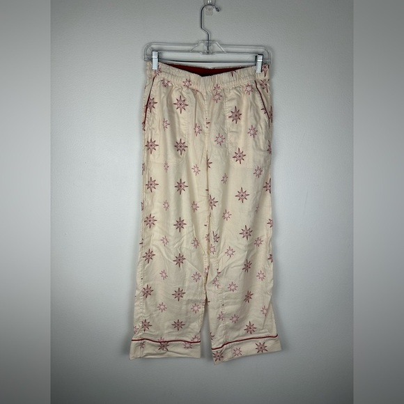 Soma Flannel Super Soft Long Sleeve Collar and High Rise Pants Cozy Pajama Set - Picture 7 of 11